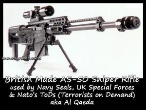 British made AS-50 sniper rifle