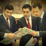 President Bashar Al Assad with Turkish Ulusal & Aydinlik media