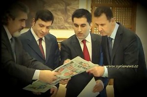 Presidente Bashar Al Assad con Medios Turcos Ulusal & Aydinlik 