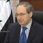 Faisal al-Miqdad Syria's deputy foreign minister