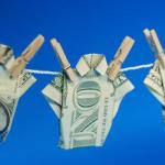 laundering money
