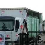 Apples crossing Quneitra Gate from occupied Golan Heights into Syria