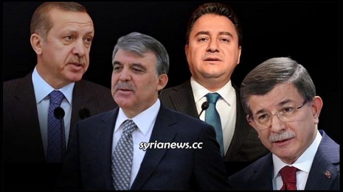 Erdogan, Gul, Babajan, and Davotuglo: Yesterday's friends today's enemies